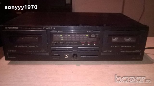 pioneer ct-w401r deck-внос швеицария, снимка 4 - Ресийвъри, усилватели, смесителни пултове - 19253946