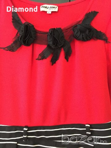 100 % Miu Miu оригинална дамска рокля, снимка 6 - Рокли - 19841686