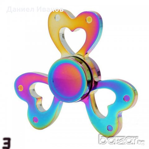 Spinner 3D Rainbow Hand СПИНЕР Керамичен Лагер, снимка 3 - Образователни игри - 18404530