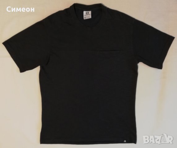 Salomon НОВА оригинална тениска S памучна фланелка, снимка 1 - Спортни дрехи, екипи - 25382219
