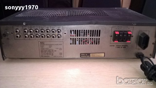 nec-amplifier 2x80w-japan-внос швеицария, снимка 13 - Ресийвъри, усилватели, смесителни пултове - 12685965