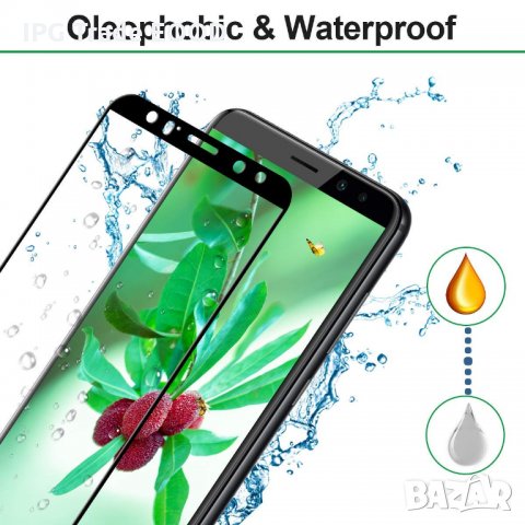 Huawei Mate 10 Lite стъклен протектор 9H цял екран черен, снимка 2 - Фолия, протектори - 23672671