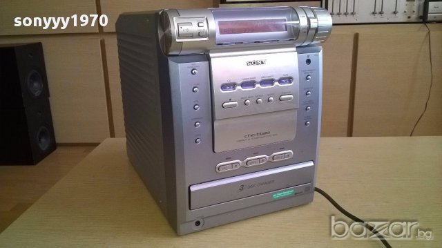 Sony hcd-tb20 cd/deck/receiver-revers/rds-внос швеицария, снимка 5 - Ресийвъри, усилватели, смесителни пултове - 17560217