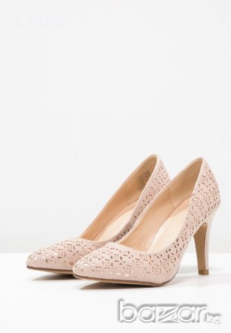 ANNA FIELD Дамски обувки, официални, нови, с кутия, беж, снимка 2 - Дамски обувки на ток - 18795826