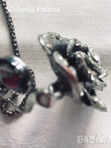 Колие роза, снимка 4 - Колиета, медальони, синджири - 23844993