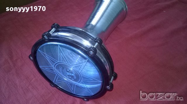 Тарамбука-нова метална/инокс-30х20см, снимка 10 - Ударни инструменти - 15632840