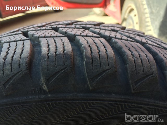 Зимни гуми с джанти за Ауди 80, снимка 6 - Гуми и джанти - 14248414