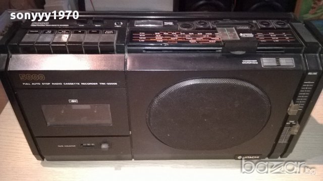 hitachi trk-5000e-made in japan stereo cassette recorder-внос швеицария, снимка 11 - Ресийвъри, усилватели, смесителни пултове - 12255976