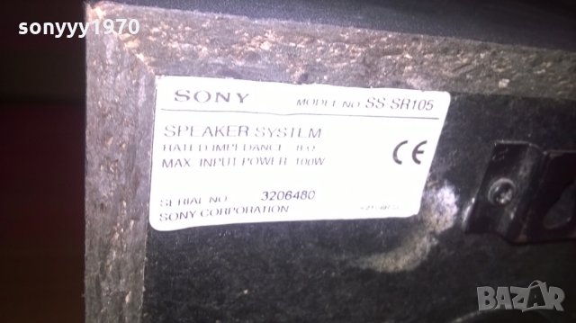 sony 3x100w center+2бр тонколони-внос швеицария, снимка 14 - Тонколони - 25834947