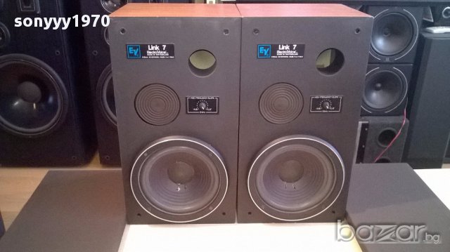 Electro-voice link 7-8 ohms-made in switzerland-внос швеицария, снимка 9 - Ресийвъри, усилватели, смесителни пултове - 13216268