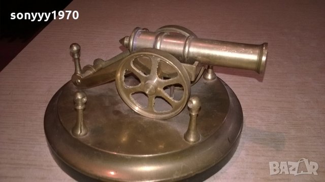 топ/оръдие-мед/месинг-ретро колекция-17х8см, снимка 4 - Колекции - 22197928