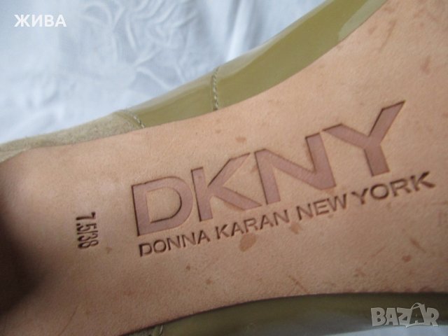 DNKY - естествена кожа, елегантни дамски обувки /made in USA/, снимка 2 - Дамски елегантни обувки - 24365050