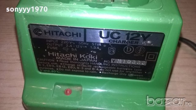 hitachi uc12y charger-made in japan-внос швеицария, снимка 10 - Други инструменти - 18429581