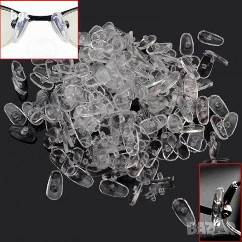 Уплътнители за носа очила Подложки Ray Ban Nose Pads РейБан за Подложки Носодържачи очила Sunglasses, снимка 2 - Слънчеви и диоптрични очила - 23396365