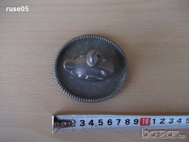 Лебед в чинийка бронзови - 168,6 гр., снимка 5 - Други ценни предмети - 20656735