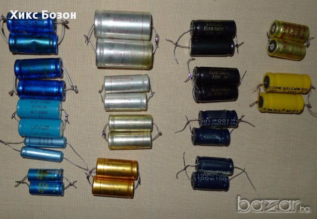 Кондензатори качествени-Made in POLAND, W.GERMANY, USA и др., снимка 4 - Тонколони - 16639913