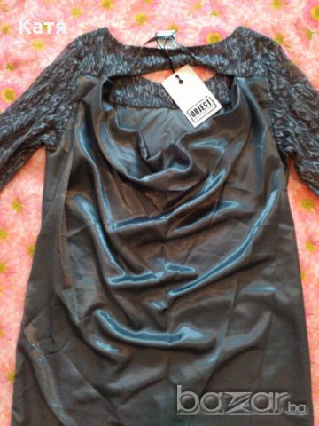 Нова сива рокля, Object, М, дантелена, интересен гръб, парти, разпродажба, снимка 3 - Рокли - 16487166