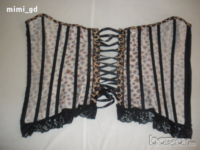 KissMe-леопардов корсет, снимка 4 - Бельо - 15510241