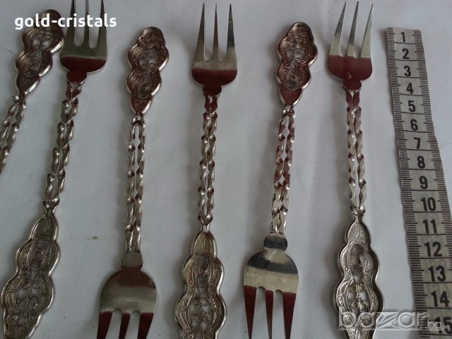  вилици и лъжици филигран