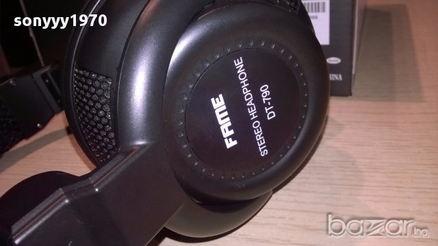 Fame dt-790 profi stereo phones-музикантски слушалки-внос швеицария, снимка 10 - Слушалки и портативни колонки - 15556759