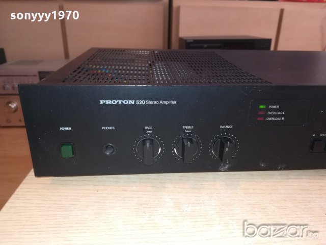 ПОРЪЧАН-proton 520 stereo amplifier-made in taiwan-внос англия, снимка 9 - Други - 20622928