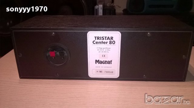 Magnat tristar center 80-made in germany-внос швеицария, снимка 7 - Тонколони - 14172130