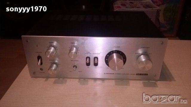 ПОРЪЧАН-pioneer sa-6300 amplifier-made in japan-внос швеицария, снимка 6 - Ресийвъри, усилватели, смесителни пултове - 16484104