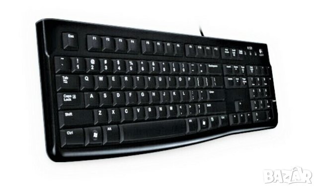 Клавиатура Logitech K120 USB, , снимка 2 - Клавиатури и мишки - 24864002