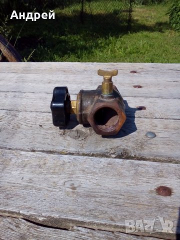 Стар спирателен кран #5, снимка 2 - Антикварни и старинни предмети - 25947233