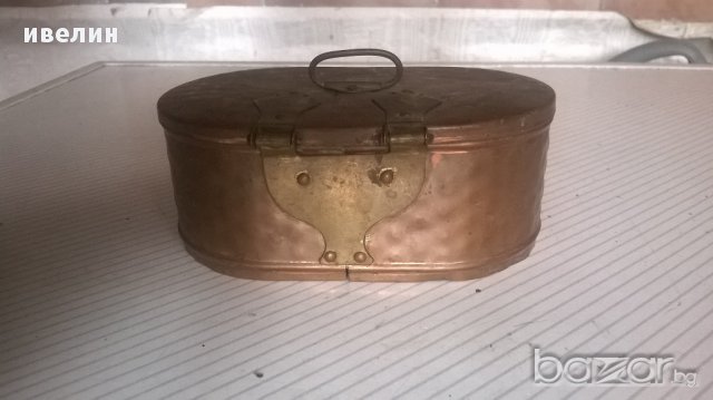 стара метална кутийка, снимка 3 - Антикварни и старинни предмети - 14797509