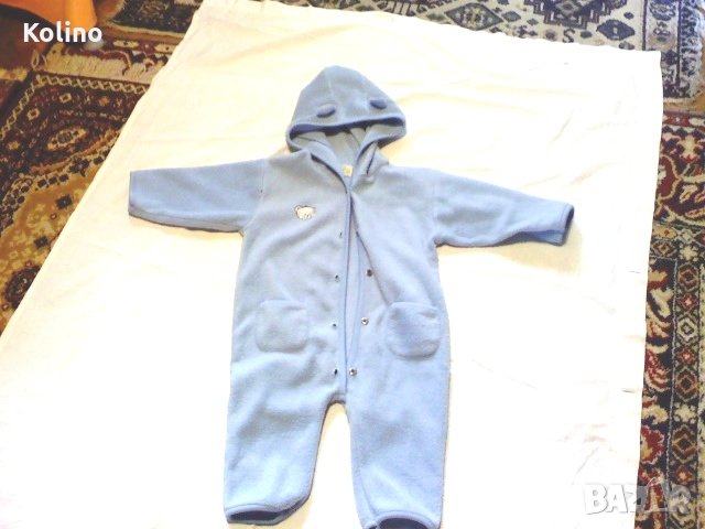  Ромпърчета 100% памук, унисекс, 12+18м., като нови, снимка 9 - Детски панталони и дънки - 23555484