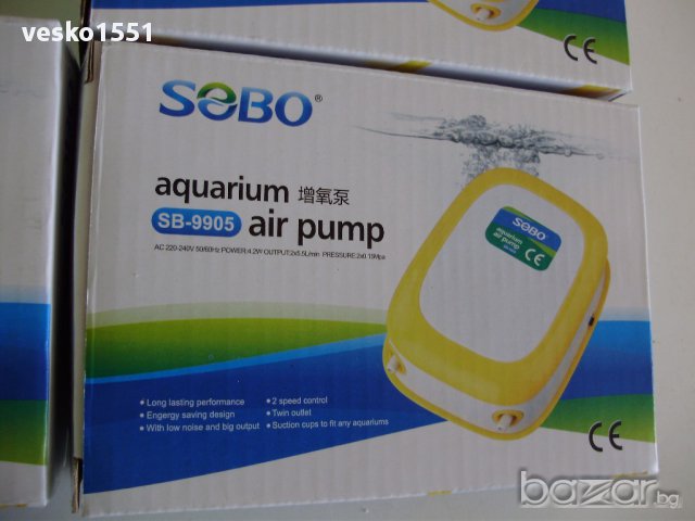 Помпа за въздух за аквариум, снимка 3 - Аквариуми - 15117170