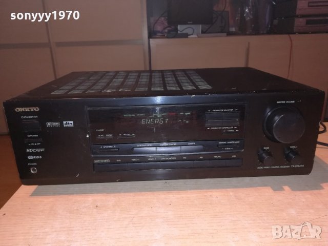 onkyo tx-ds474 receiver-внос швеицария, снимка 5 - Ресийвъри, усилватели, смесителни пултове - 21654541