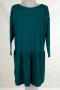 Зелена рокля с памук марка Last-past now 2XL, снимка 4