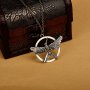 Колие от филма Игрите на глада 3 Сойка присмехулка Hunger Games Mockingjay,цвят старо злато и злато, снимка 8