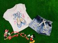 Детски комплект тениска с дънкови панталони , снимка 1 - Комплекти за бебе - 21362670