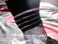 Елегантни Дамски чорапи за жартиери 7/8 без силикон, снимка 6