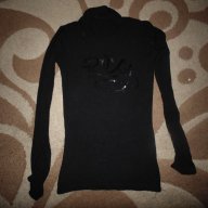 Дамска блуза тип полуполо, снимка 1 - Блузи с дълъг ръкав и пуловери - 13728136