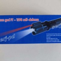 Електрошок С LED Фенер И Лазер FT-1298, снимка 4 - Друга електроника - 21637129