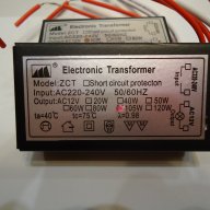 Трансформатор 50w-105w 240v АС12v, снимка 5 - Осветление - 12148083