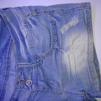 29 размер Къси дънкови панталонки Vivian, сини – 29 размер, снимка 8 - Къси панталони и бермуди - 25032761