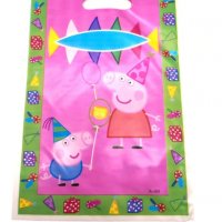 Пепа Пиг Джордж peppa pig 10 бр торбички за сладки подарък рожден ден парти, снимка 1 - Други - 24316844