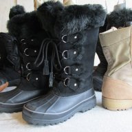 КАТО НОВИ водоустойчиви апрески KHOMBU Snow Boots North Star, 36 -37 боти, 100% ЕСТЕСТВЕНА КОЖА, снимка 4 - Дамски апрески - 17222910