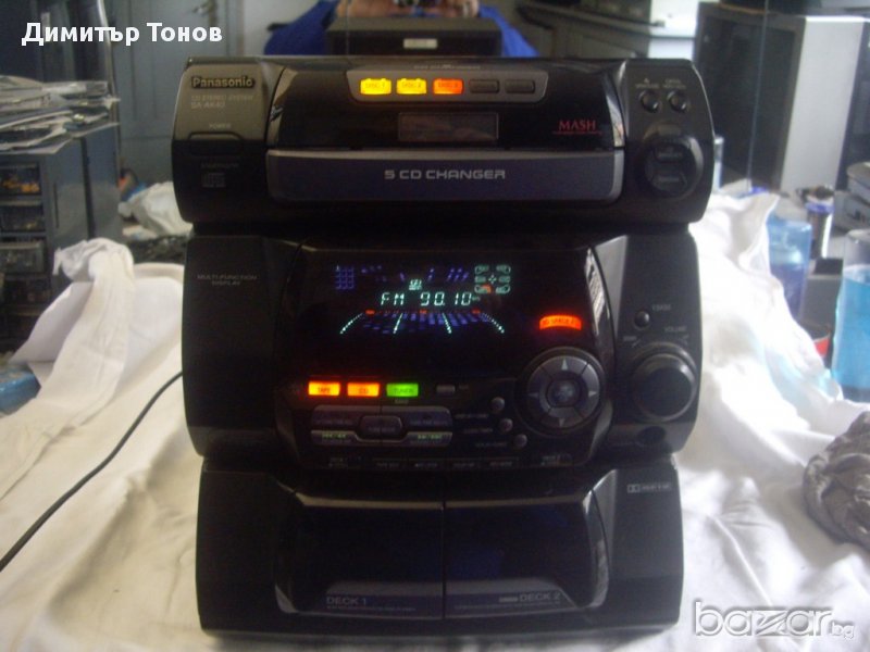 PANASONIC  SA-AK40 CD stereo system продавам/RSN308M24/ + BLUETOOTH !, снимка 1