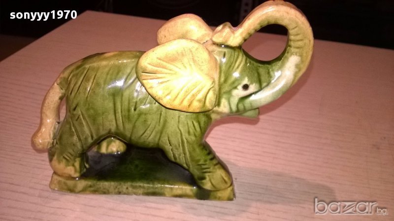 Керамичен слон-14/12/5см-внос швеицария, снимка 1