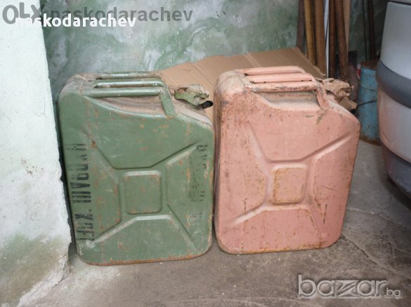 Метални туби за гориво 20 л., снимка 1