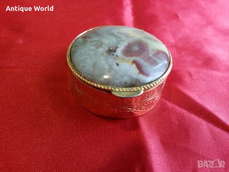 Красива Кутийка за ЕМФИЕ ,хапчета с ОНИКС, снимка 1