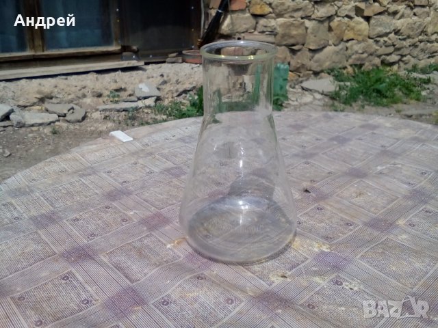  Стара колба Jena Therm 300, снимка 2 - Антикварни и старинни предмети - 23433103