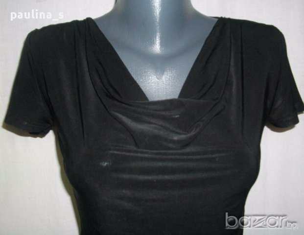 Еластична блузка с набрано деколте - turtule neck / унисайз , снимка 3 - Корсети, бюстиета, топове - 14728454