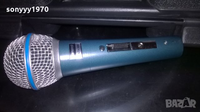 shure beta sm58s profi mic-жичен марков микрофон, снимка 9 - Микрофони - 23849674